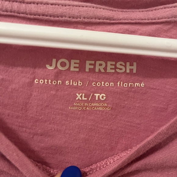 Joe Fresh pink long sleeve - Picture 3 of 3